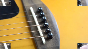 RIXTON Guitar Bridge Pins +1 Saddle Nut 1Set6 / 3r3l Tuner for Folk Acoustic Guitar(3R3L Guitar Knob)