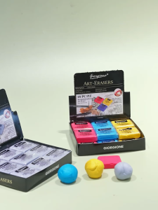 18 pcs ยางลบสำหรับศิลปิน Giorgione นุ่มสะอาด เหมาะสำหรับการเขียนเส้นและงานศิลปะ