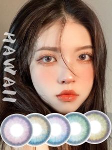 Magic Eye 1 PAIR / 2 PCS Hawaii Soft Contact Lens Doll Eyes Vibrant Lenses Good For 1 Year Trendy