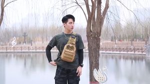 🇹🇭✨แบรนด์แท้. ถูกที่สุด✨กระเป๋าสะพายข้าง กระเป๋าสะพายผ้า Oxford กองทัพแฟนยุทธวิธีกระเป๋าหน้าอกเดินป่ากระเป๋ากีฬาแบบพกพา