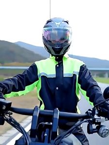 Raincoat for Motorcycle Waterproof With Reflector Ventilate Rainwear Outdoor Jacket Pants Set