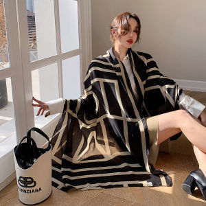 Cotton Linen Scarf Womens Spring Autumn Thin Sun Protection Large Pashmina Warm Versatile Summer Outerwear Travel Shawl Long