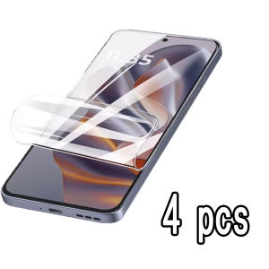 4PCS Full Cover Hydrogel Film For Xiaomi Redmi Note 14 Pro 5G 15 13 12 11S 10T 9S 14C 13C 10 15C Soft Silicone Screen Protector