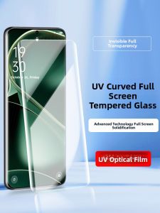 Henyou | Oppo FindX6 Pro Full Screen Privacy Glass Tempered Glass Film Curved Surface Water Condensation Soft Film Edge To Edge Shockproof