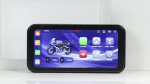 Màn Hình Hiển Thị Điều Hướng Kỹ Thuật Số NaviFly 6.25 Cho Xe Máy Với CarPlay Không Dây Android Auto Tùy Chọn DVR Và TPMS