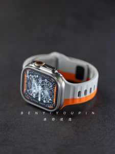 Ultra3 Sport Silicone Watchband Compatible with  Watch S11 Upgrade Version Iwatch Band Fitness Tracker Accessory