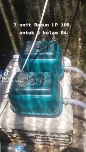 ปั๊มลม RESUN LP-100 เสียงเงียบ แรงลม 140 L/min บรรจุภูมิ 220V สำหรับบ่อเลี้ยงสัตว์น้ำ หรือ บ่อบำบัดน้ำ ราคาที่มีมูลค่า