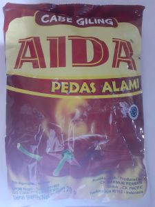 Aida 250gram cabe bubuk murni pedasnya nampollisi 250gr