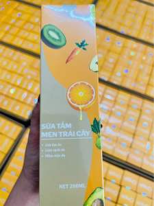 SỮA TẮM MEN TRÁI CÂY QUEENIE SKIN MẪU MỚI