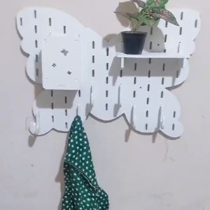Rak Hiasan Dinding Model Kupu | Rak Vintage