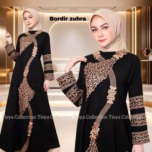 Abaya  kekinian abaya Turky hitam gamis hitam premium