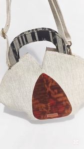 Tas Selempang Wanita Goni Tenun Endek Benazir Bag Tas Pesta Etnik Bali Handmade