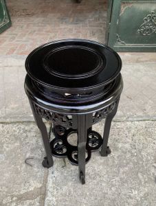 Đôn tròn gỗ tự nhiên mặt 30 cao 4050607080cm ( giá 1 cái )