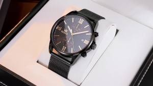 OLEVS | OLEVS 2886 Nam Doanh Nhân Sang Trọng Đồng Hồ Thạch Anh Chống Thấm Nước Dạ Quang Đa Chức Năng Chronograph Hiển Thị Số La Mã Dây Thép Không Gỉ