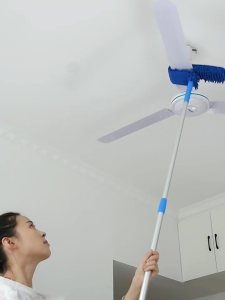 🇸🇬READY STOCK🇸🇬 FuHo Ceiling Fan Duster | Feather Duster | Adjustable Duster | Washable Duster | Telescopic (HL0226)