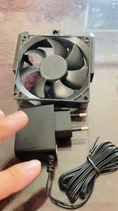 Quạt Làm Mát Siêu Bão DIY 12v Adapter Cho Hồ Thủy Sinh Thỏi Mạnh Ổn Định Nhiệt Độ