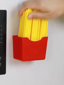 French Fries Ice Mold Fries lce Stick Molds Easy-Release Fun With Magnetic Storage Box Party Kitchen Cold Ice Stick Mold