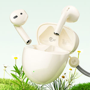 iKF Kiwi Mini Bluetooth Earbuds Wireless 25hr Battery Life ENC Clear Call Semi-In-Ear Earphone