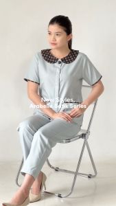 Baju Suster Lengan Pendek Arabelle Batik Series / Baju Seragam Suster Lengan pendek / Seragam Nanny / seragam klinik/ baju jaga ok / Seragam perawat