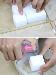 MIẾNG MÚT MELAMINE COMBO 10 CÁI TẨY SẠCH ĐA NĂNG 10X6X2CM | MÚT TẨY VẾT BẨN CHÀ BẾP BẾP KÍNH