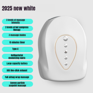 Jinkairui Air Pressure Hand Massager hot compress relieves Hand fatigue Air Wave Push Massage finger joint Home Massager