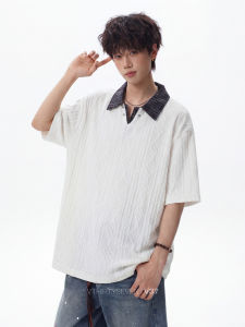 V37 | American Style Plaid Patterned Polo Tee