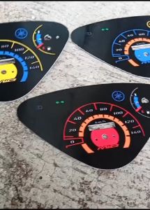 Papan Speedometer Indiglow Mio Smile & Mio Sporty: Model FHILIPINA ZM55