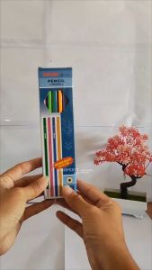 Pensil 2B Joyko [P-111/12 pcs] / Alat Tulis Ujian Komputer / Pencil Gambar Menulis [1 Pack] / Pinsil 2B 1 Pak / Pengsil 1 Lusin / Pingsil  2 B 1 Box Joyko