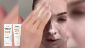VIARELINE | Brightening Exfoliating Facial Scrub Gel Deep Clean Pores Fade Dark Spot Evens Uneven Dull Tone Revitalizing Smooth Cleanser Gel