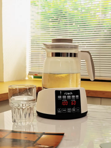 SG【Ready Stock】Automatic Baby Milk Warmer Electric Kettle with Smart Temperature Control & Food-Grade 316 Stainless Steel Interior for Safety