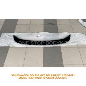 VOLKSWAGEN GOLF 8 MK8 R/R LINE/GTI 2020-2021 SMALL REAR ROOF SPOILER DUCKTAIL ABS SKIRT LIP BODYKIT