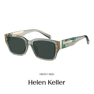 HELEN KELLER | Men Metal Material Modern Squared Frame Fashionable Sunglasses