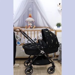 GB รถเข็นเด็ก รุ่น SWAN ปรับด้ามเข็นได้ 2 ด้าน ผ้าเบาะนอนได้ราบ ใช้ได้ตั้งแต่แรกเกิด - 4ปี