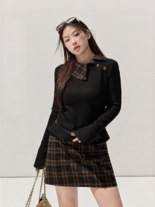 JULULOOK | Bộ Áo Blouse Tay Dài Cổ Tròn và Chân Váy Bút Chì Size Lớn
