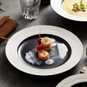 YOGEHOME | Stylish Straw Hat Plate Deep and Flat
