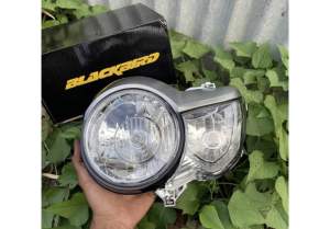 Reflektor lampu depan honda tiger revo pece Blackbird headlamp set bohlam tiger kece mata satu