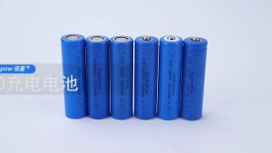 High-Capacity 3.7V 4.2V Flat Head 18650 Lithium Battery