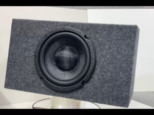 ตู้ลำโพงซับเบส ดอก 6.5 หน้าดอก เคฟล่าใส่หลังเบาะ หรือ ใช้กับทุกเครื่องเสียง เสียงดี เบสหนัก กำลังขับเสียง 400W