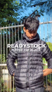 JAKET DACRON MICROFIBER PUFFER DACRON TNF LOKAL GELEMBUNG JAKET BULANG PRIA WANITA ANTI ANGIN