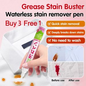 【Buy 3 Free 1】No-Wash Stain Remover Pen 10ml Oil Stain Removal Artifact Portable Down Clothes No-Wash Dry Cleaning Agent