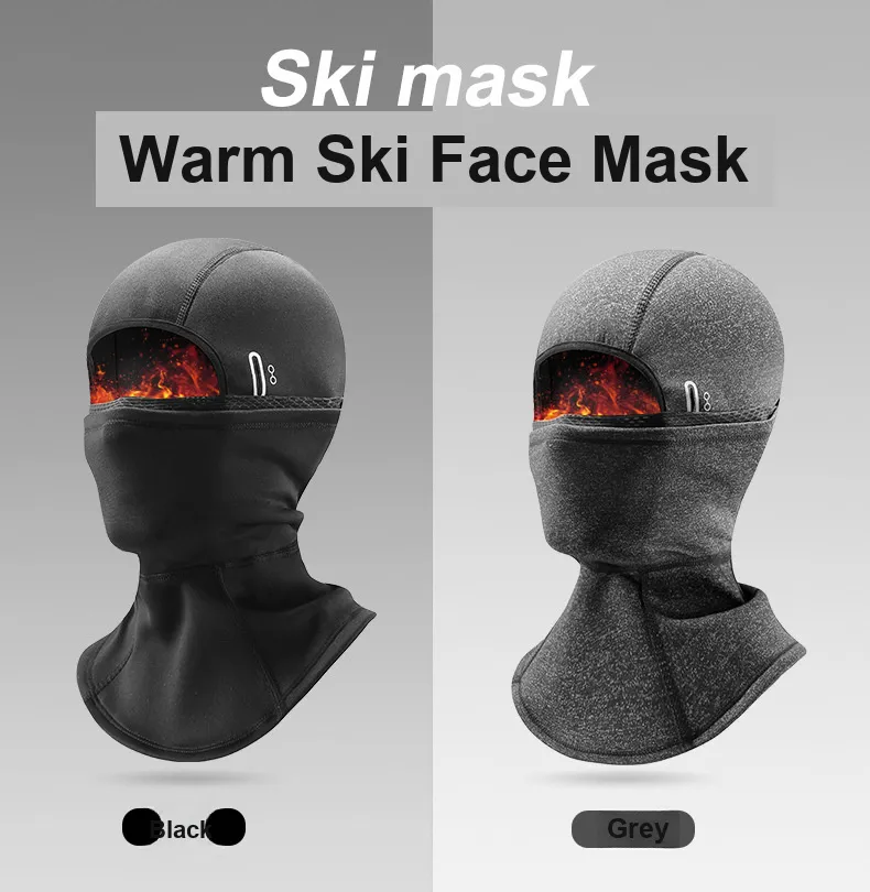 ソロイスト not neck gaiter face mask Thermal Outdoor Riding Face Mask Windproof Thick Full Face Neck