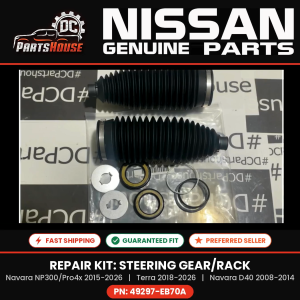 Genuine Nissan Steering Gear Repair Kit [ Seals ] - [Navara NP300 D40 Terra] (All Year)