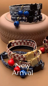 Breakaway Cat Collar ปลอกคอแมวนิรภัย ปลอกคอแมวน่ารัก ลายญี่ปุ่น ปลอกคอแมวสวยหรู ปลอกคอแมวสีหวาน💕  ^^พร้อมส่ง^^