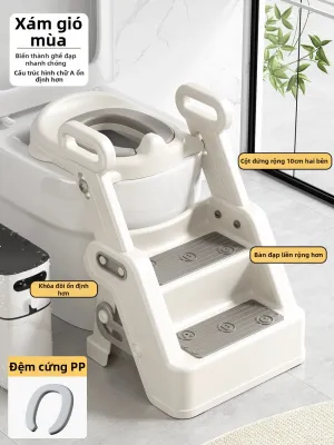 babayoo | Bàn Đạp Toilet Cho Trẻ Em