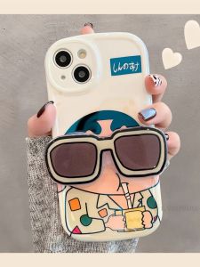 Cute Sunglasses Design Mobile Phone Case for OnePlus Ace6 Ace3PRO/2ACE5 Racing Edition Womens Straight Edge Protection Cover