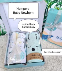 PROMO!!! Hampers Bayi Kado Hadiah Bayi Newborn Selimut Handuk