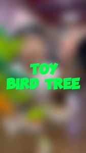 Hntob Wooden 3D Three-Dimensional Puzzle Block Bird Tree Educational Toys For Kids