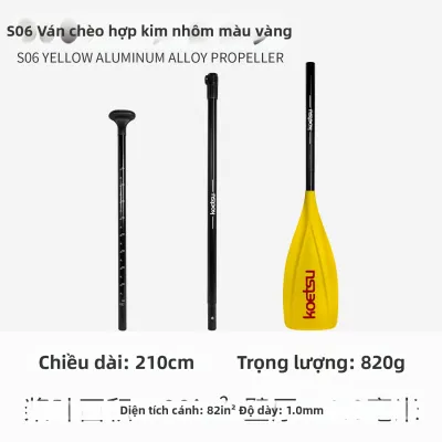 Đũa Chèo SUP Nhôm 3 Mảnh Chống Xoắn