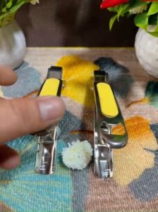 Kẹp Nhấc Bát Đĩa Nóng Bằng Thép Không Gỉ Tay Cầm Silicone Chống Trượt Đa Năng .