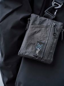 4 Zippers X-PAC Waterproof US EDC Organizer Pouch Minimalist Keys Cards Storage Bag Lightweight Small Wallet